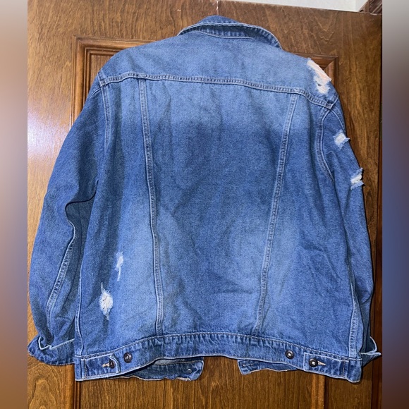 Distressed Jean Jacket - Picture 2 of 2